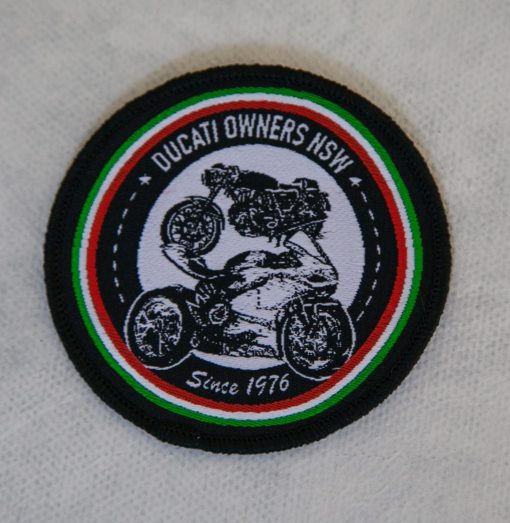 Ducati-Owners-Club-embroidered-badge-round