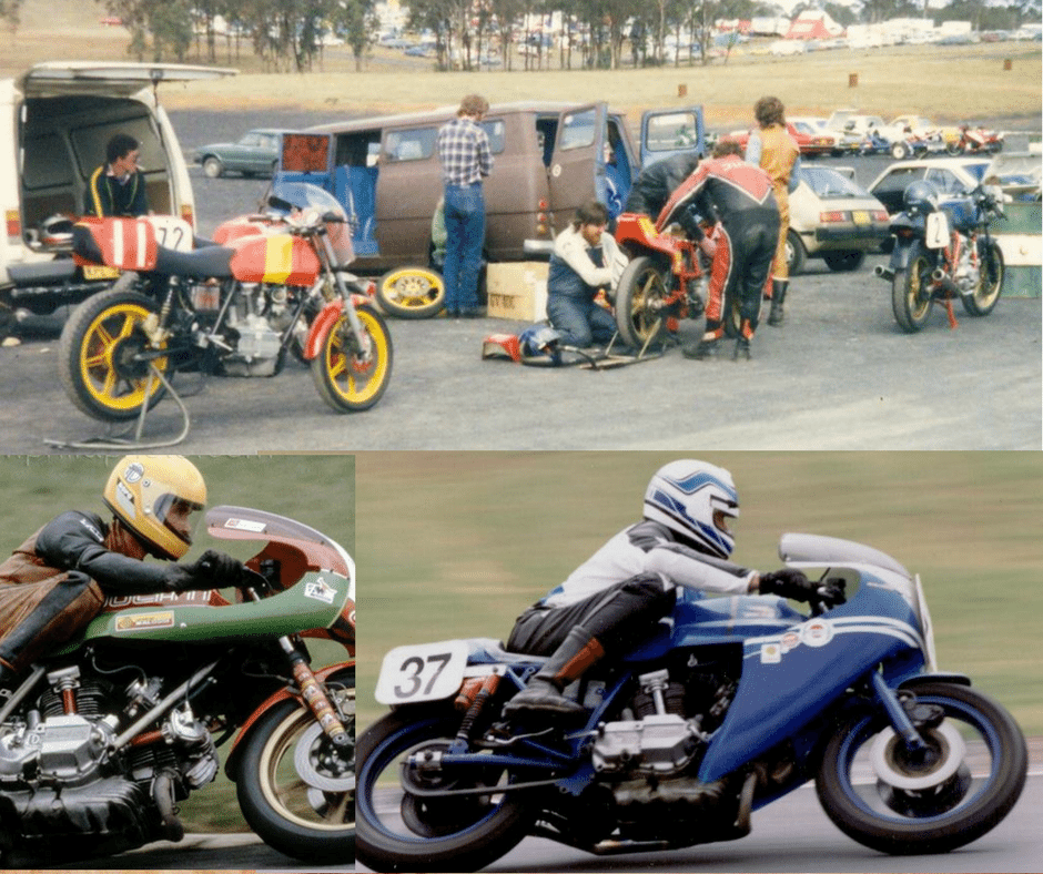Racing old days
