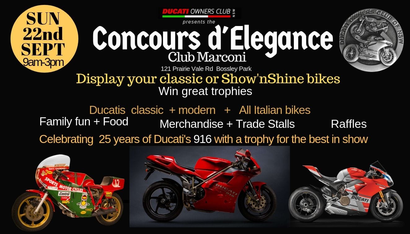 Copy of Copy of Concours d’Elegance 2019 poster